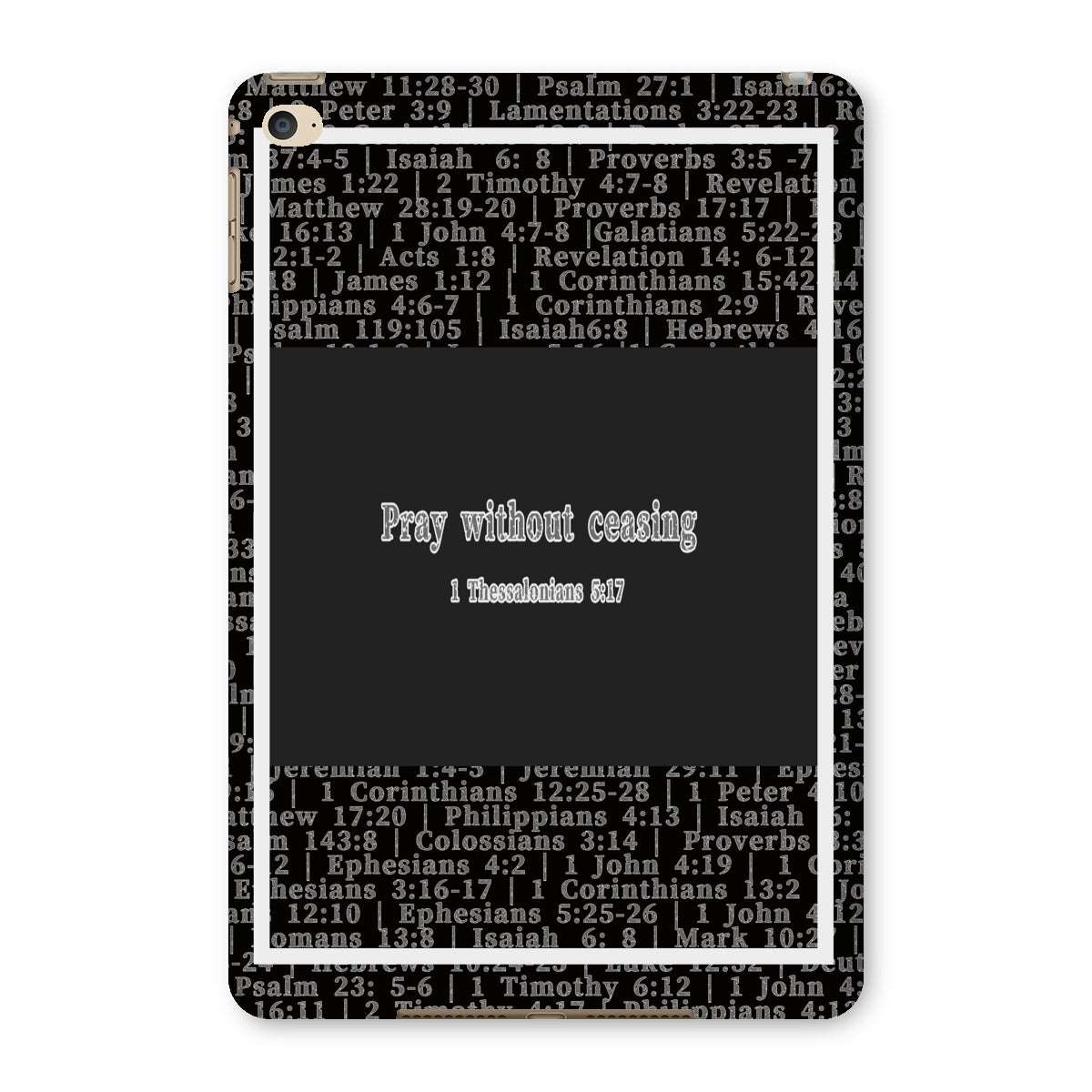 1 Thess 5:17 Verse iPad Case ****
