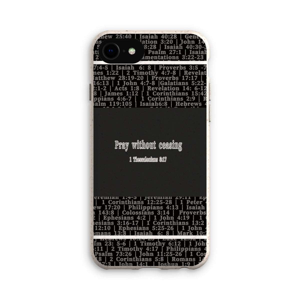 1 Thess 5:17 Verse Eco Phone Case *****