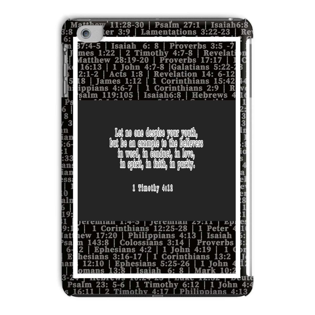 1 Tim 4:12 Verse iPad Case *****