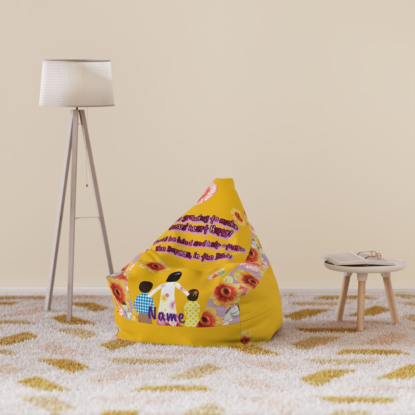 Making Jesus Merry Like Dorcas Bean Bag Chair Cover