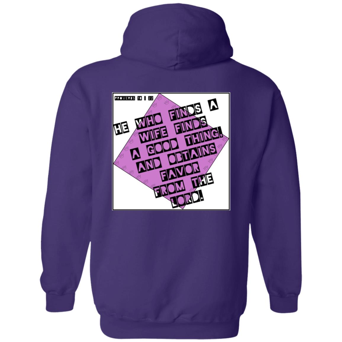 Mr Proverbs 18:22 Retro Hoodie