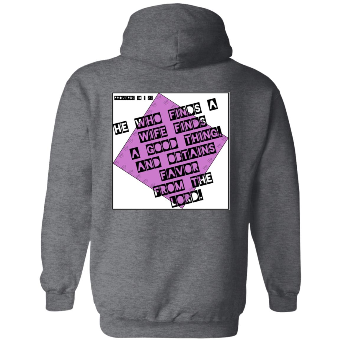 Mr Proverbs 18:22 Retro Hoodie