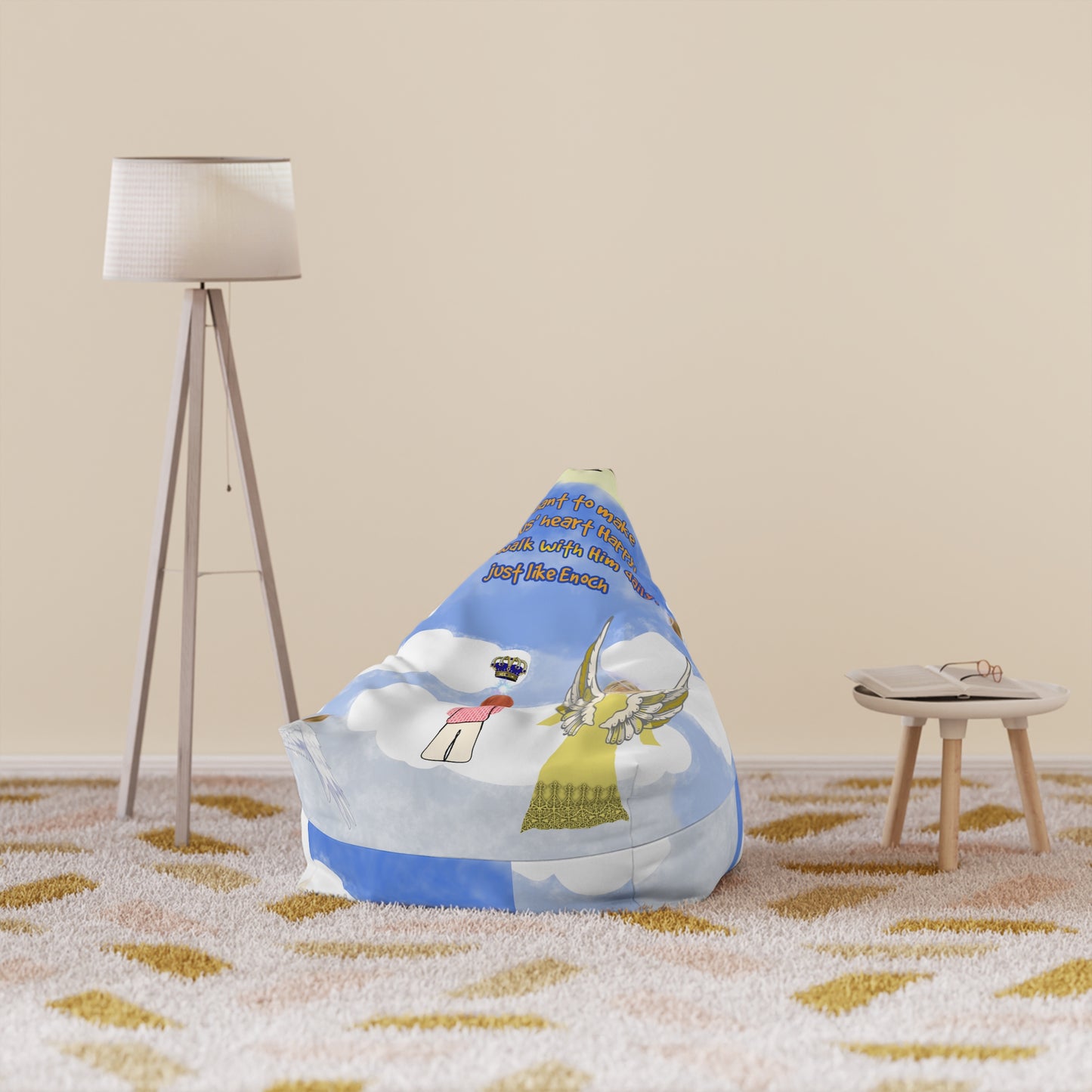 Making Jesus Merry Like Enoch Bean Bag Chair Cover