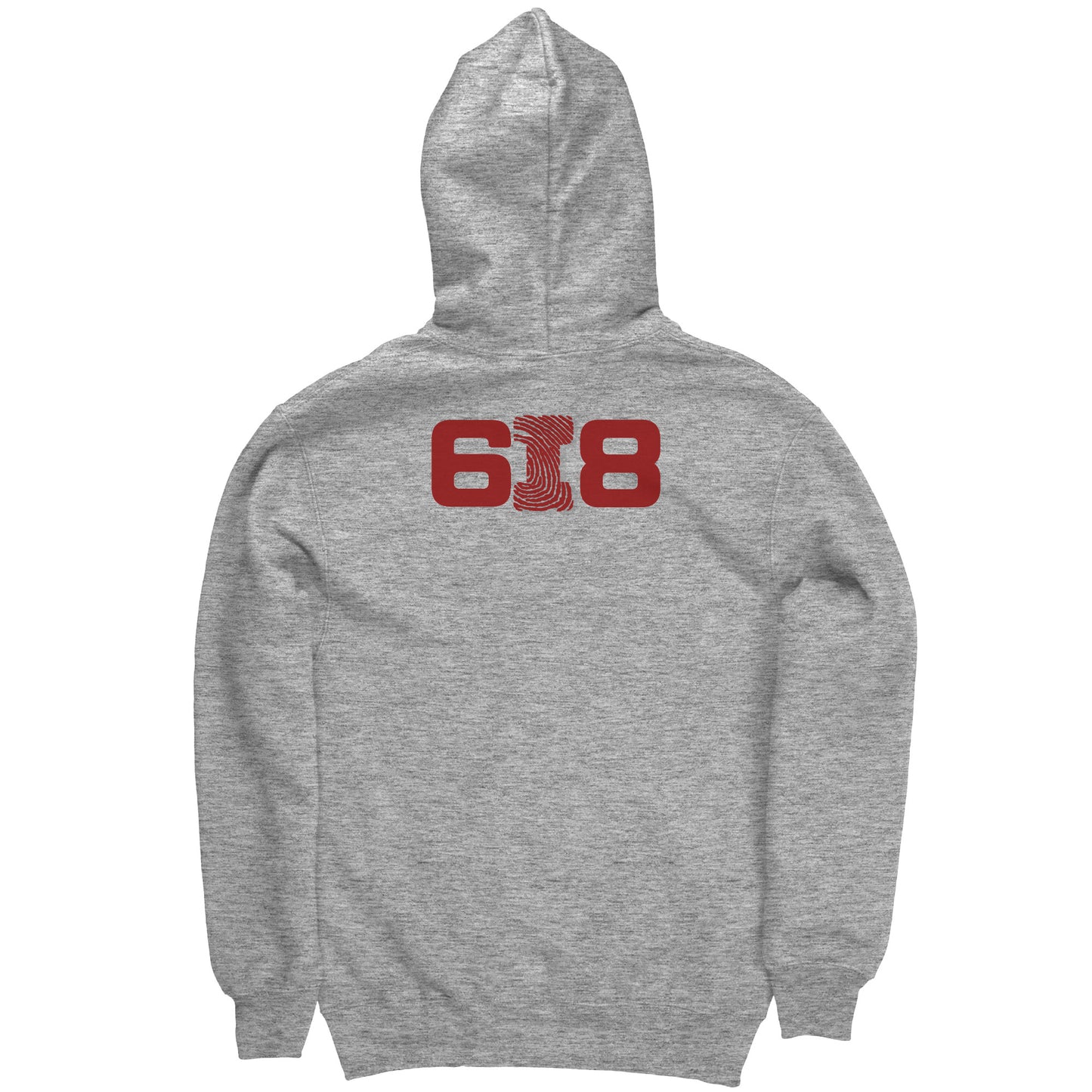 Youth Unisex 6I8 Saved to Serve Sleeve Hoodie