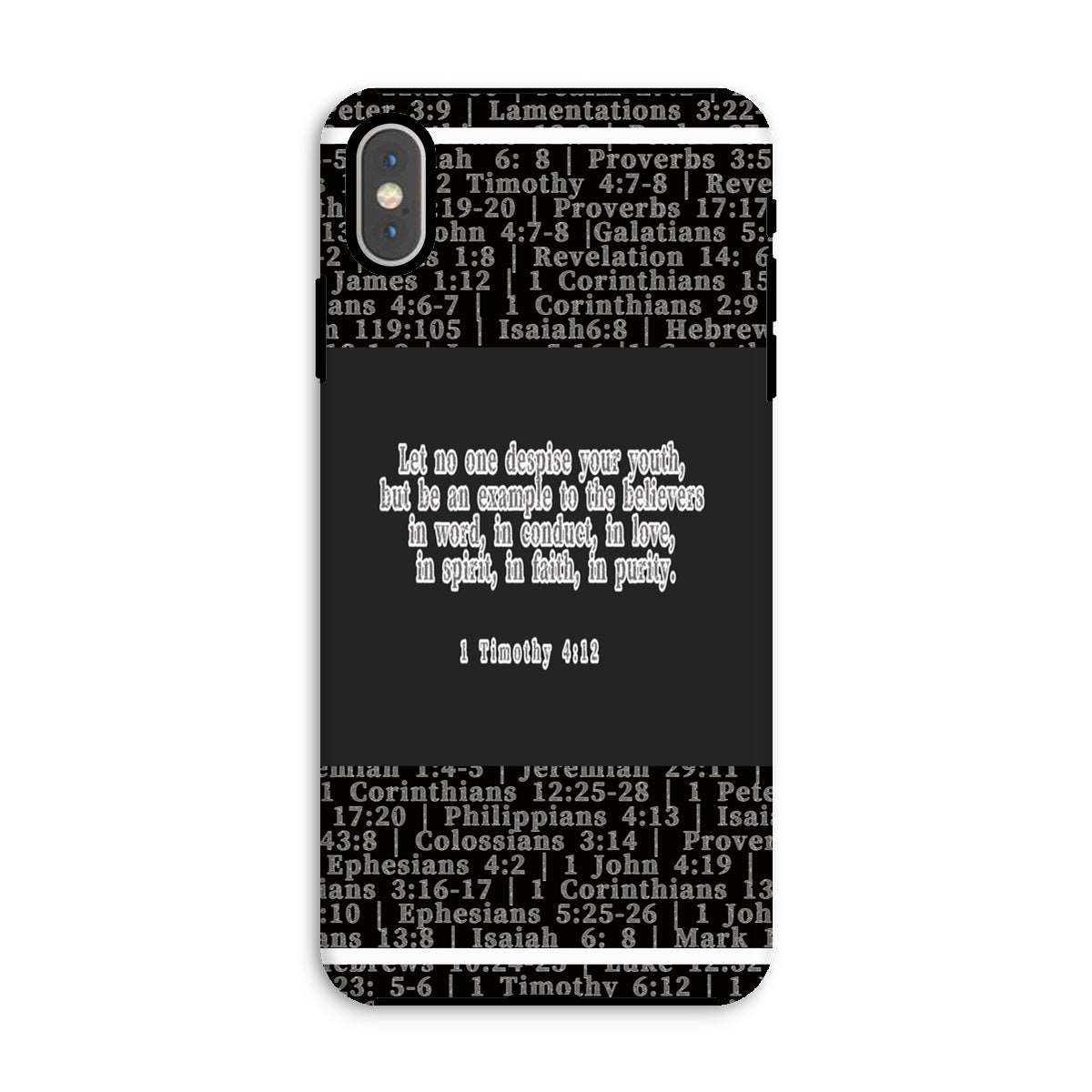 1 Tim 4:12 Verse Tough Phone Case ****