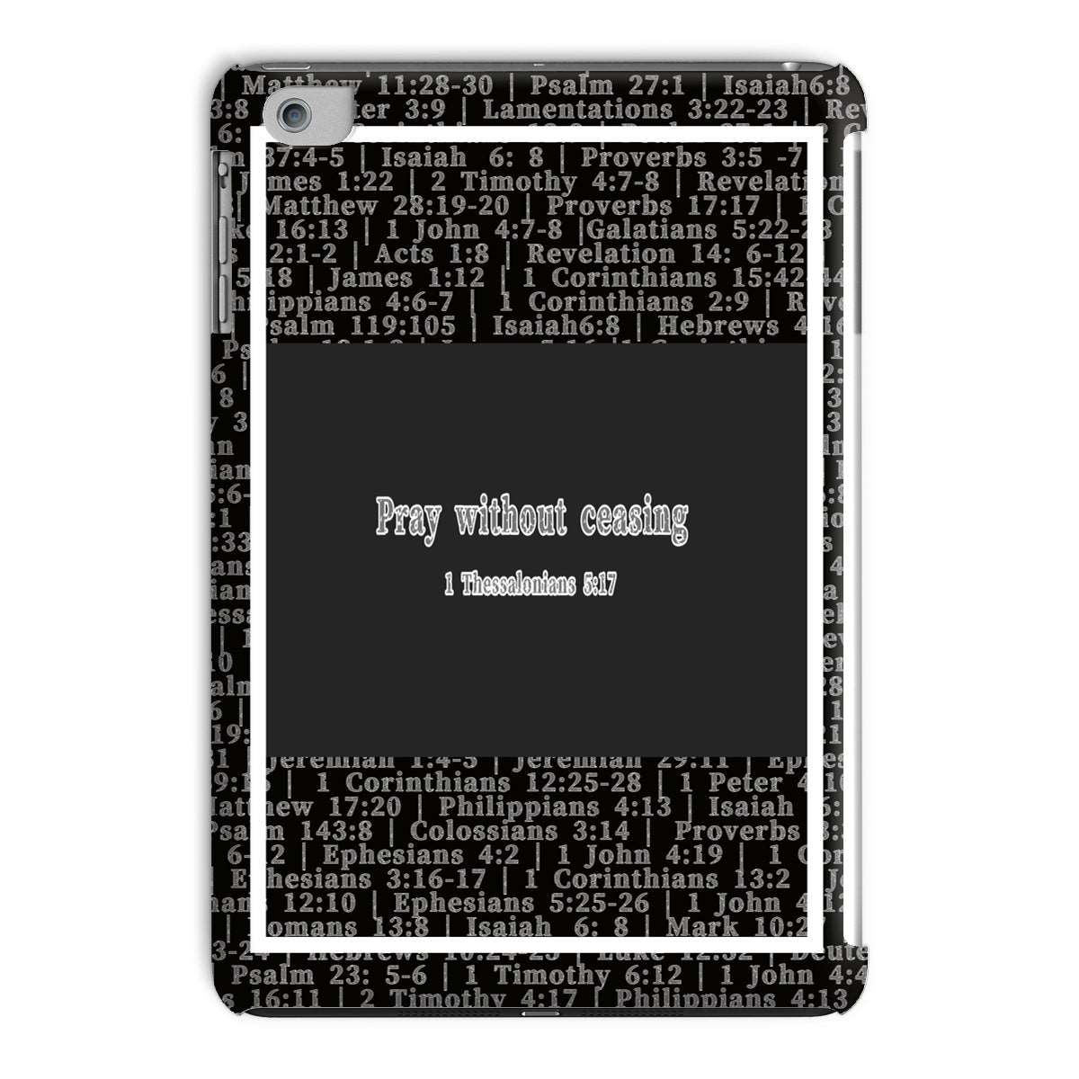 1 Thess 5:17 Verse iPad Case ****