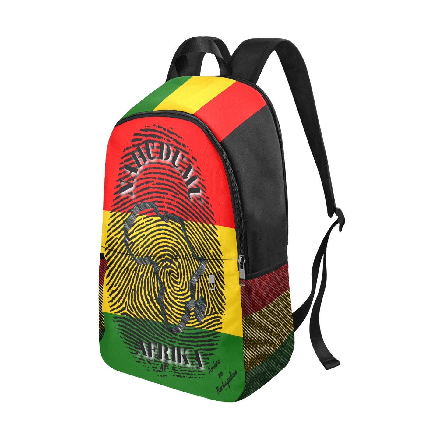 Multilanguage Tricolor I Serve Africa Backpack