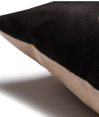 His Reto Proverbs 18:22 Faux Suede Cushion
