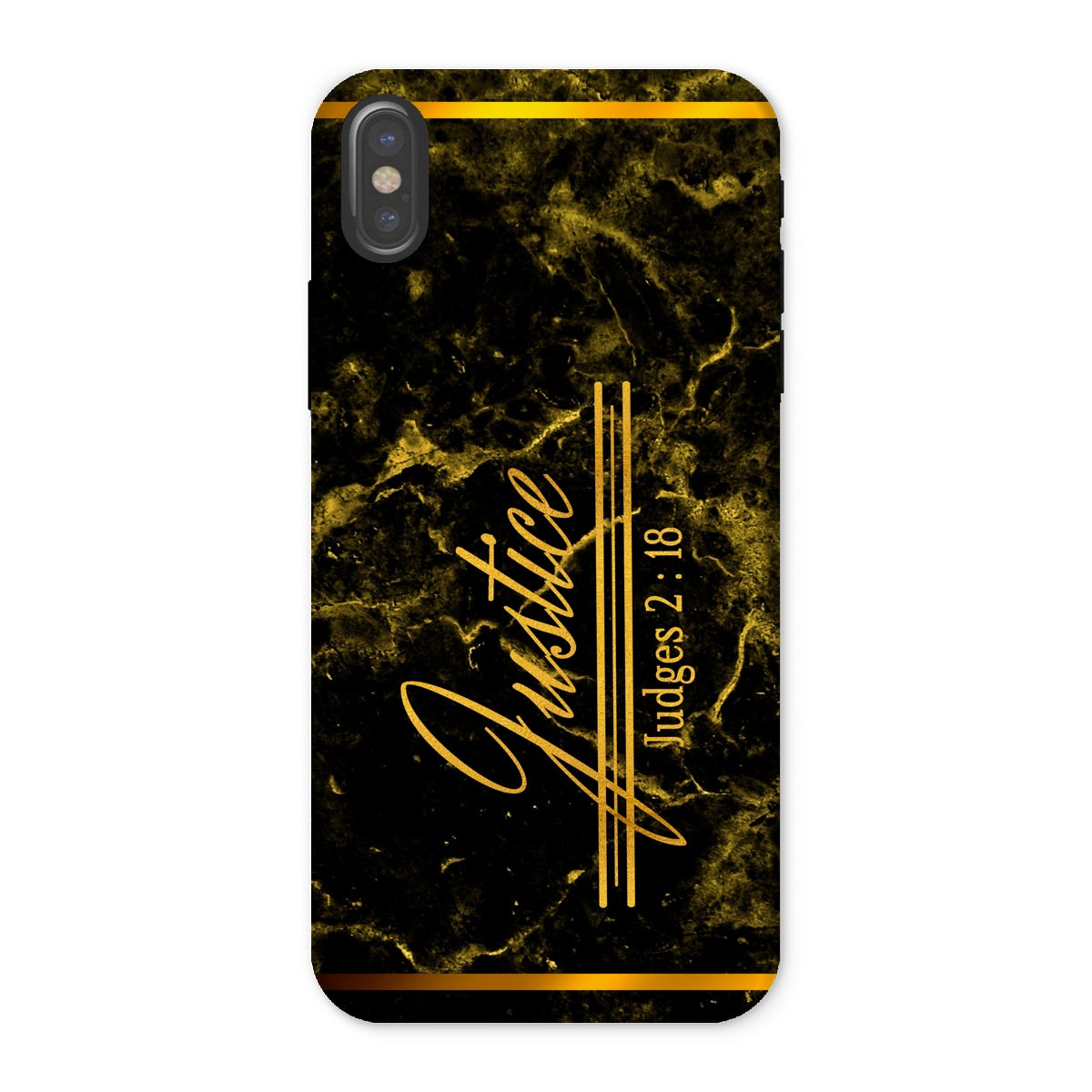 Justice || Judges 2:18 Tough Phone Case