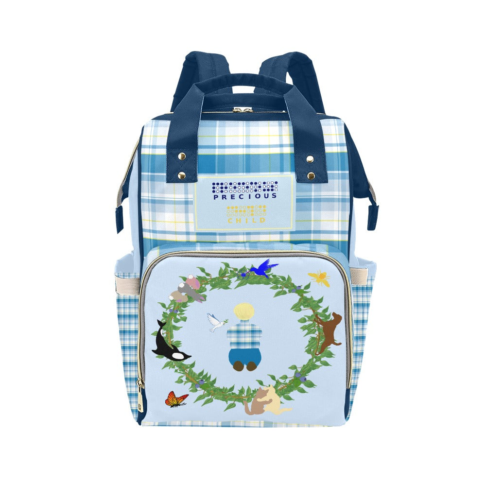 Braille || Precious Child Mommy & Daddy Diaper Backpack