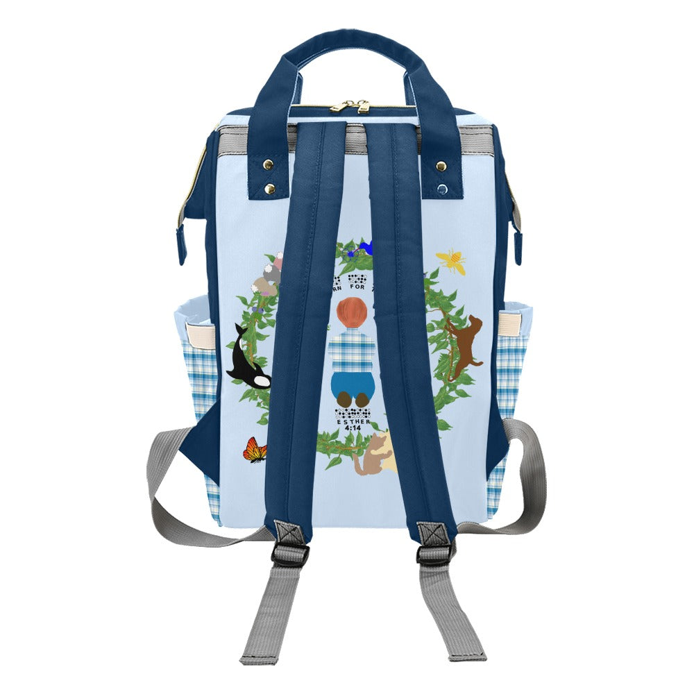 Braille || Precious Child Mommy & Daddy Diaper Backpack