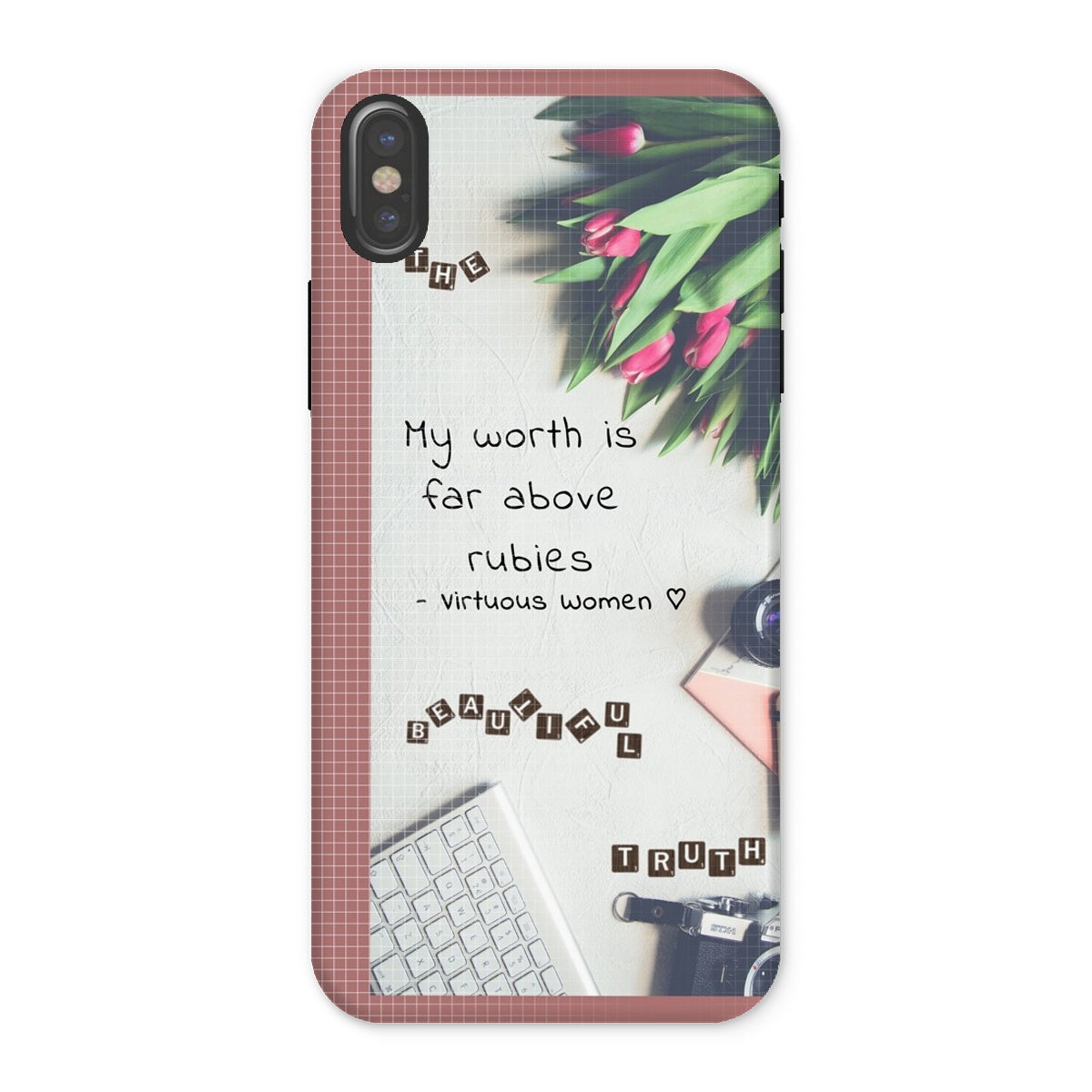 English || Virtuous Woman Tough Phone Case