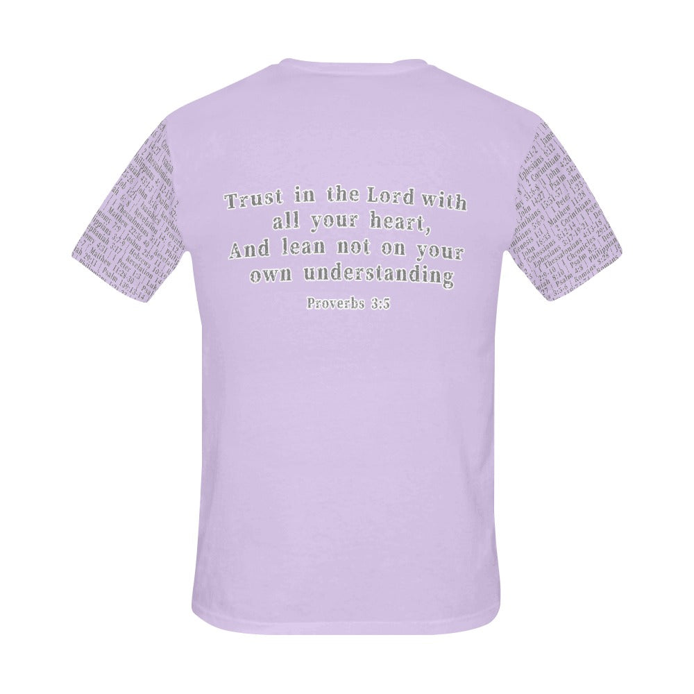 Adult Unisex Proverbs 3:5 D.H.W. Jersey Tee