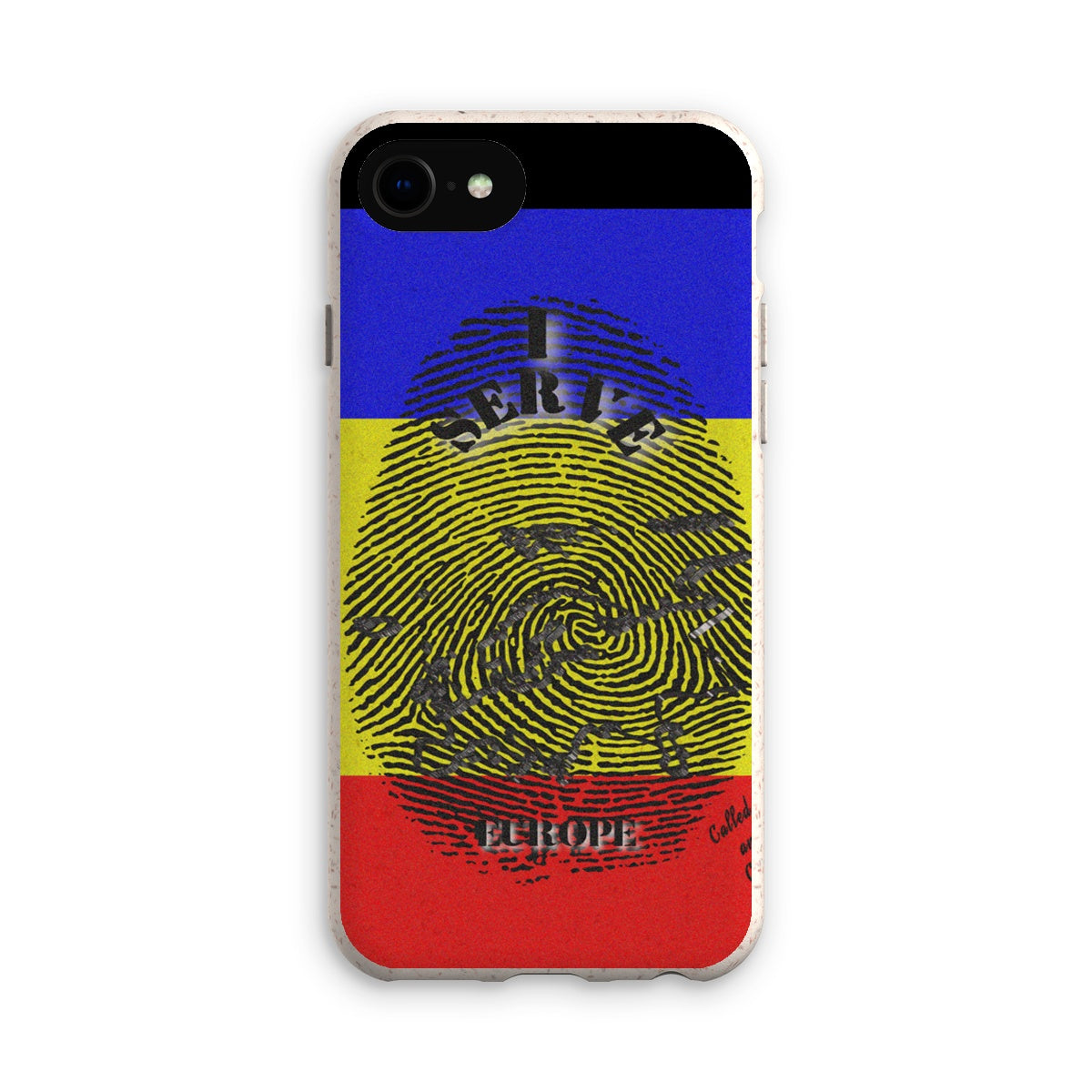 I Serve Europe Fingerprint Eco Phone Case