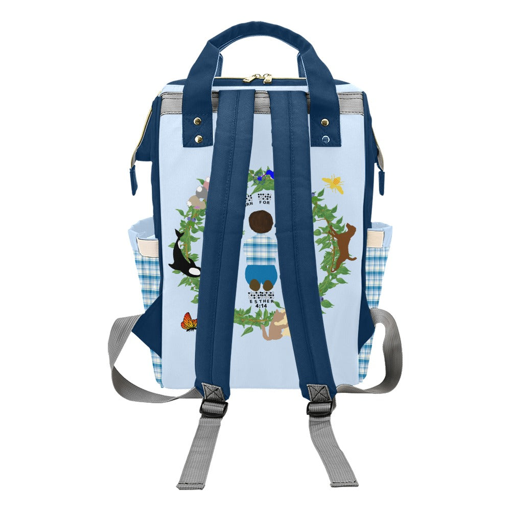 Braille || Precious Child Mommy & Daddy Diaper Backpack