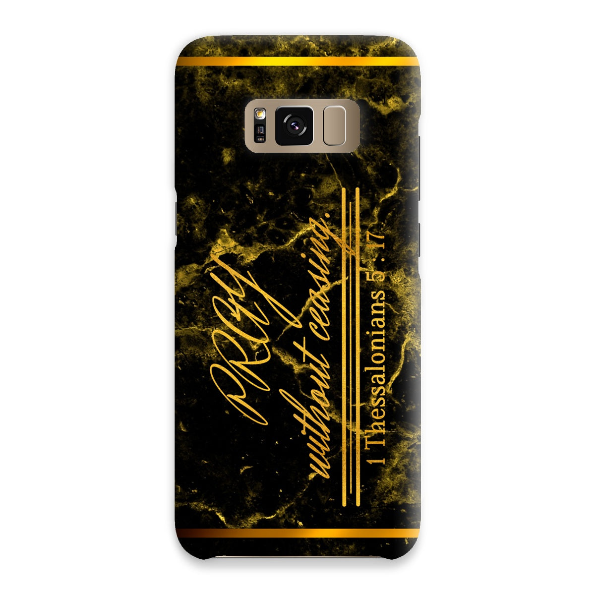 Pray Without Ceasing || 1 Thess 5:17 Snap Phone Case