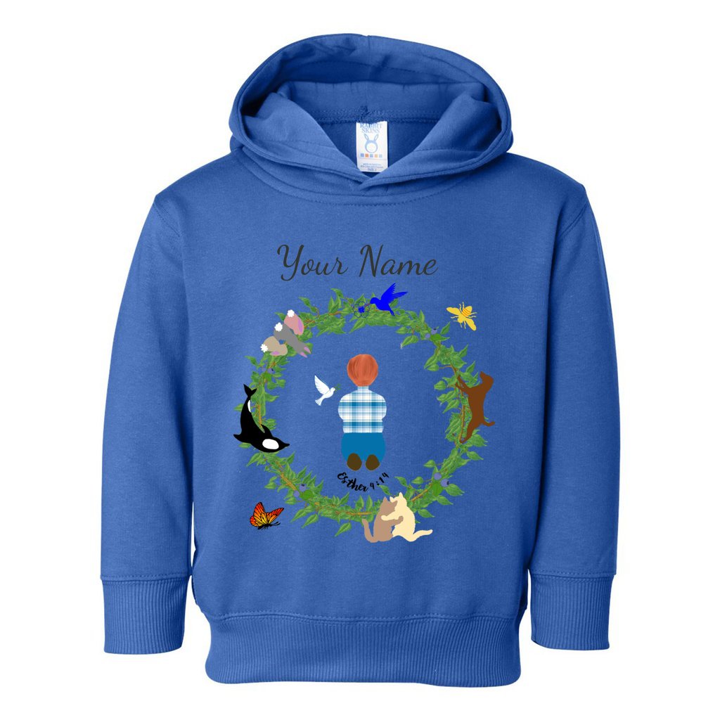 Personalized Born For This Time Toddler Boy’s Hoodie