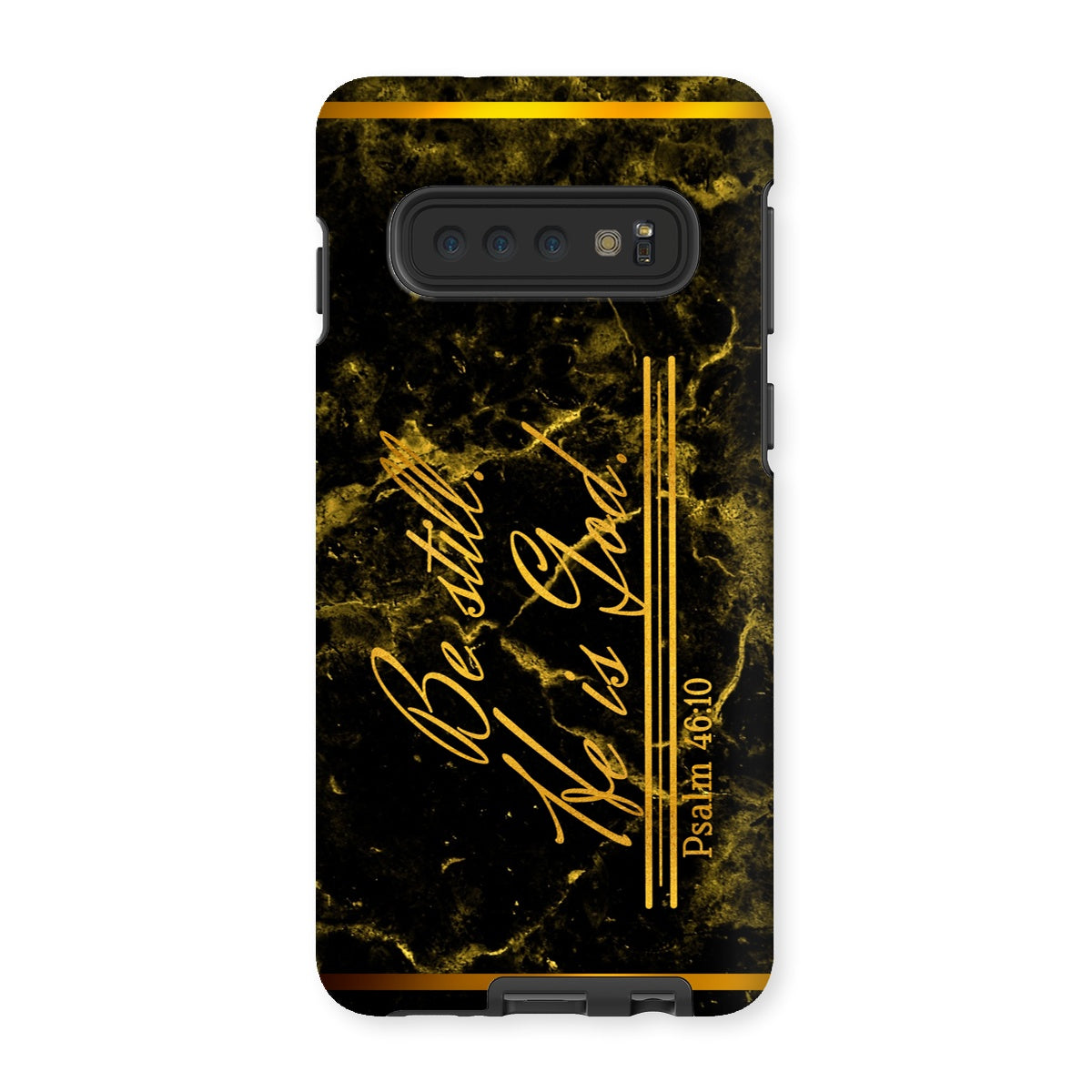 Be Still He is God || Psalm 46:10 Tough Phone Case