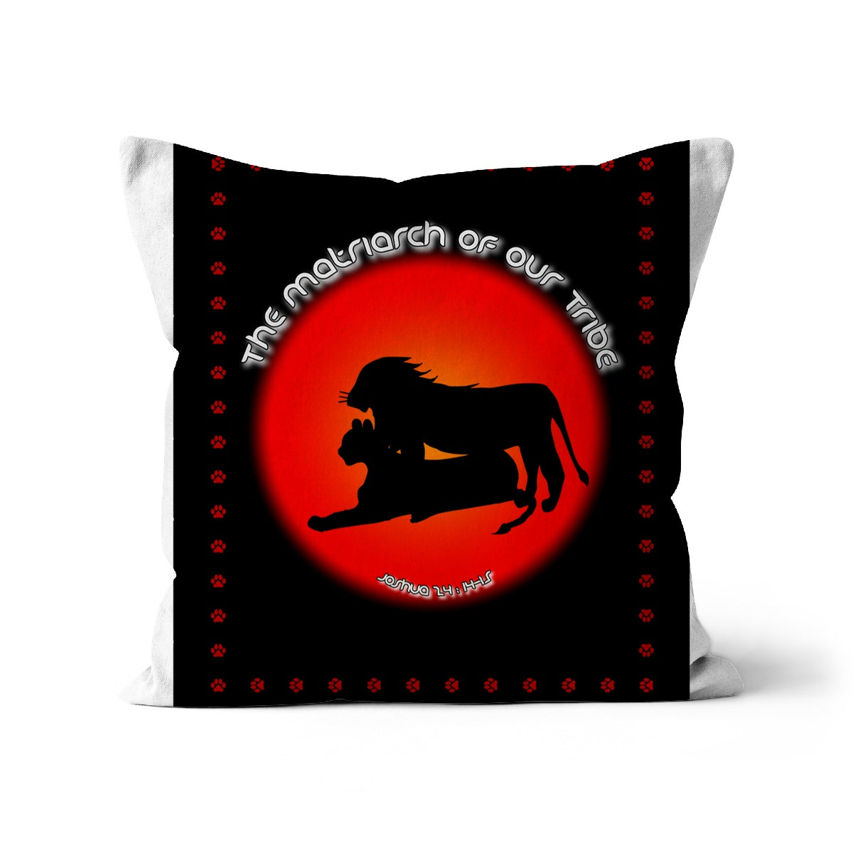 English || Mama's Tribe Family Cushion