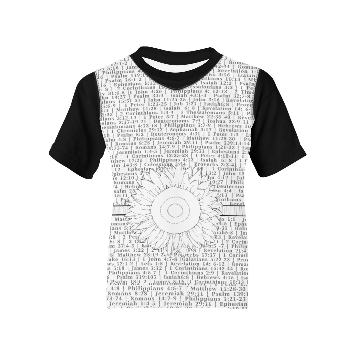 Youth Girl Psalm 139:14 Covered T-Shirt