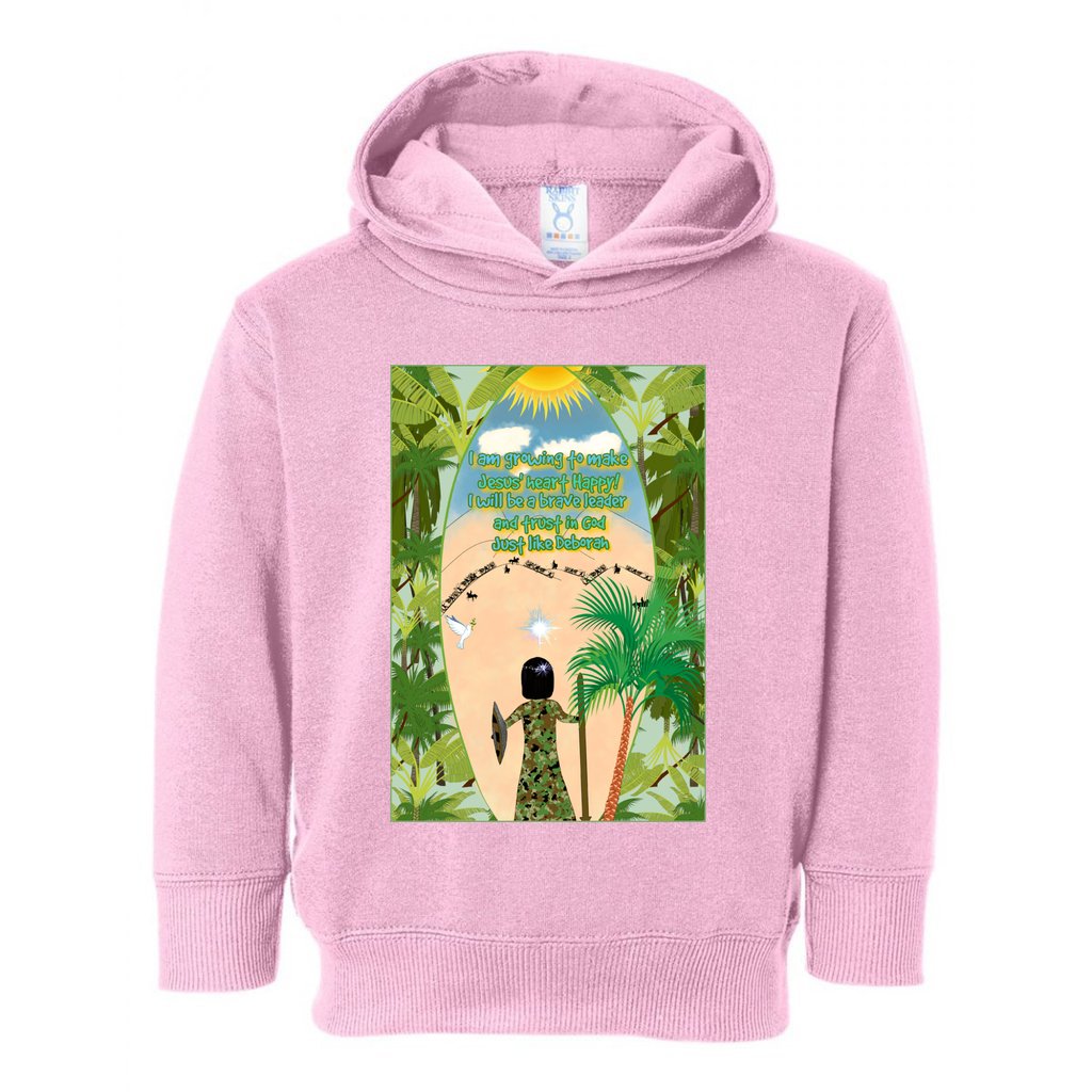 Making Jesus Merry Like Deborah Girl's Toddler Hoodie