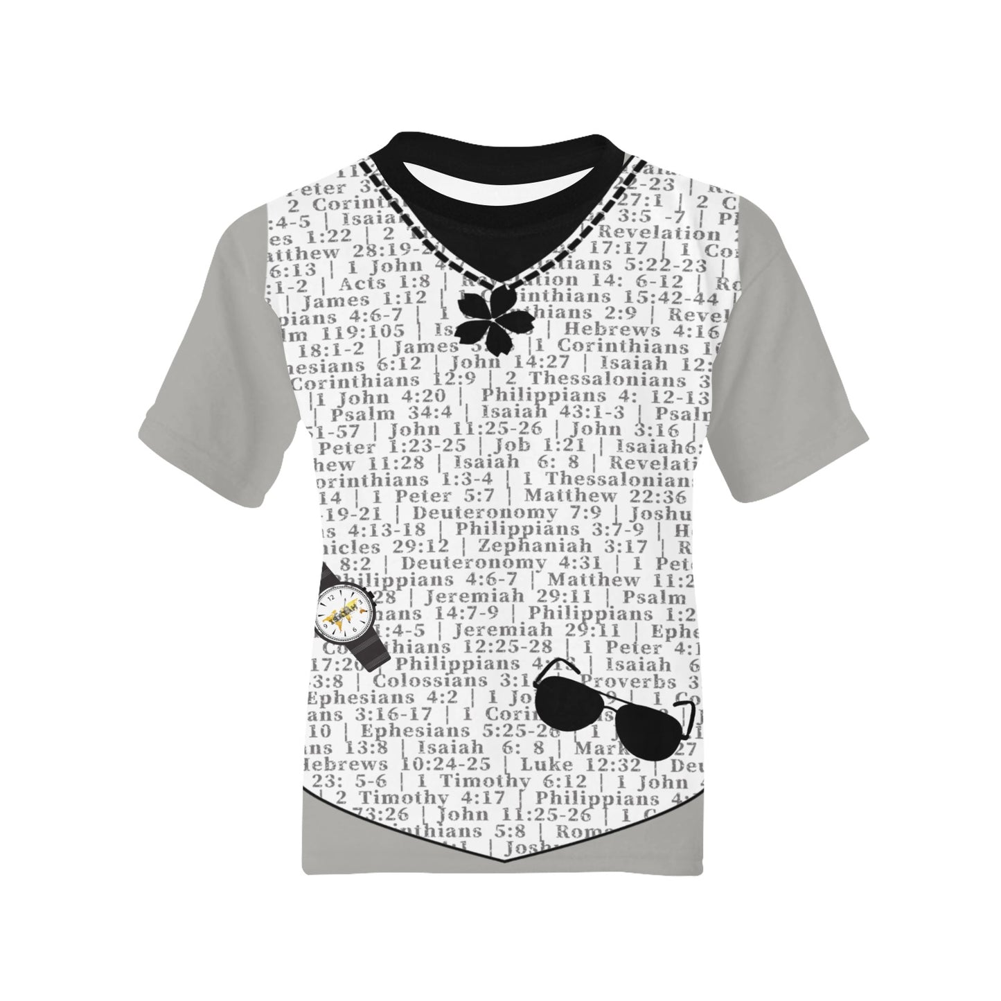 Youth Girl Isaiah 6:8 Covered T-Shirt