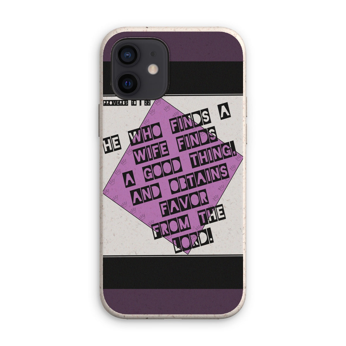 His Proverbs 18:22 Retro Eco Phone Case