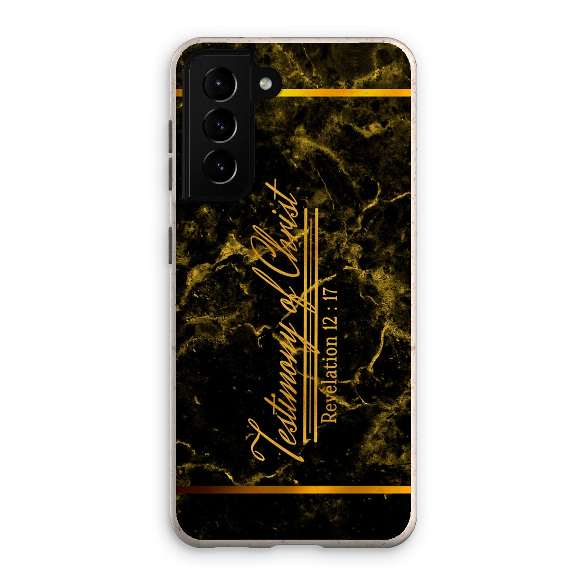 Testimony of Christ || Revelation 12:17 Eco Phone Case