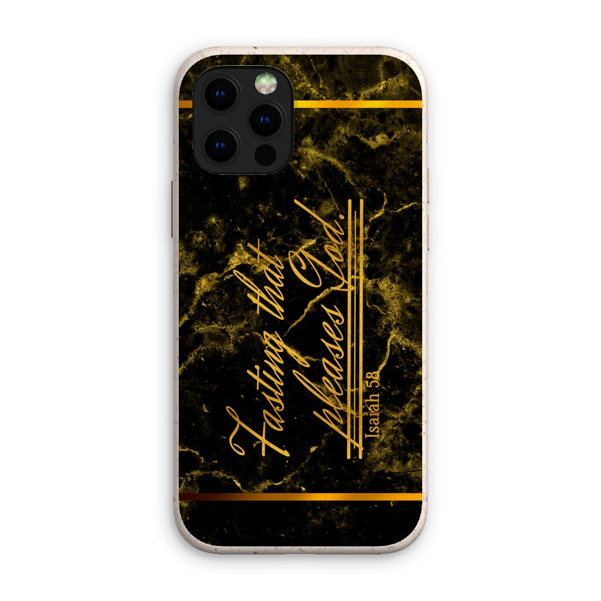 Fasting that Pleases God || Isaiah 58 Eco Phone Case