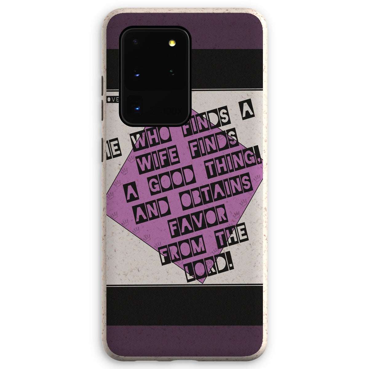 His Proverbs 18:22 Retro Eco Phone Case