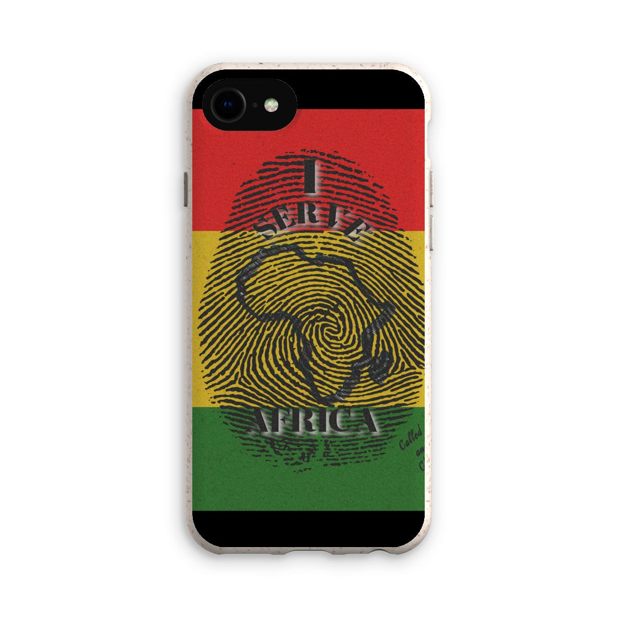 I Serve Africa Fingerprint Eco Phone Case