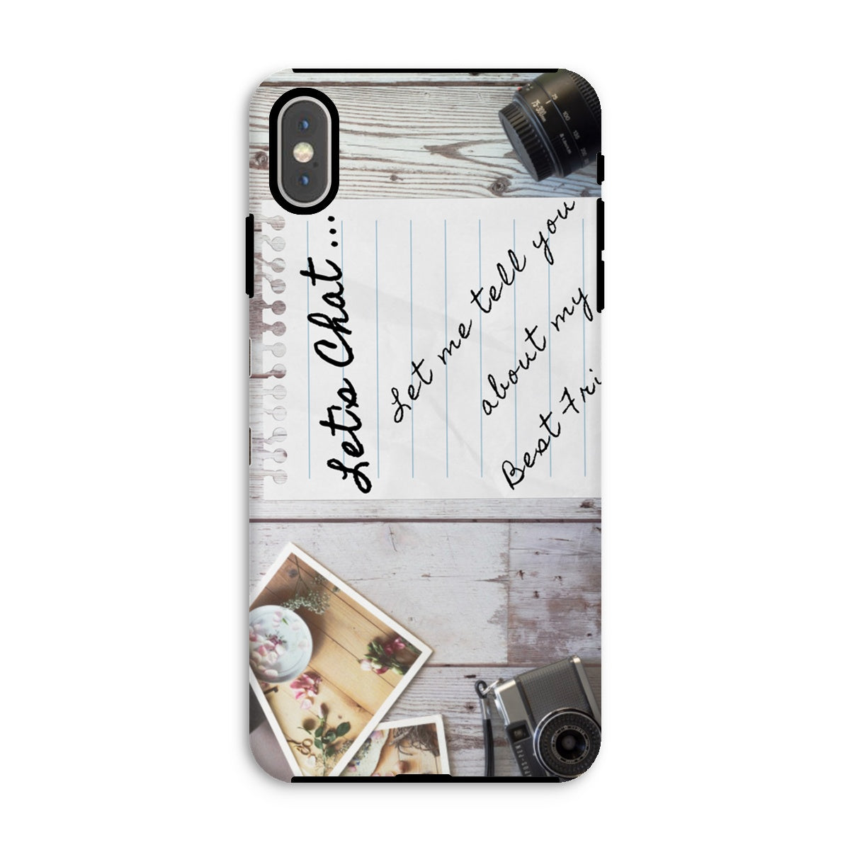 My Best Friend Tough Phone Case