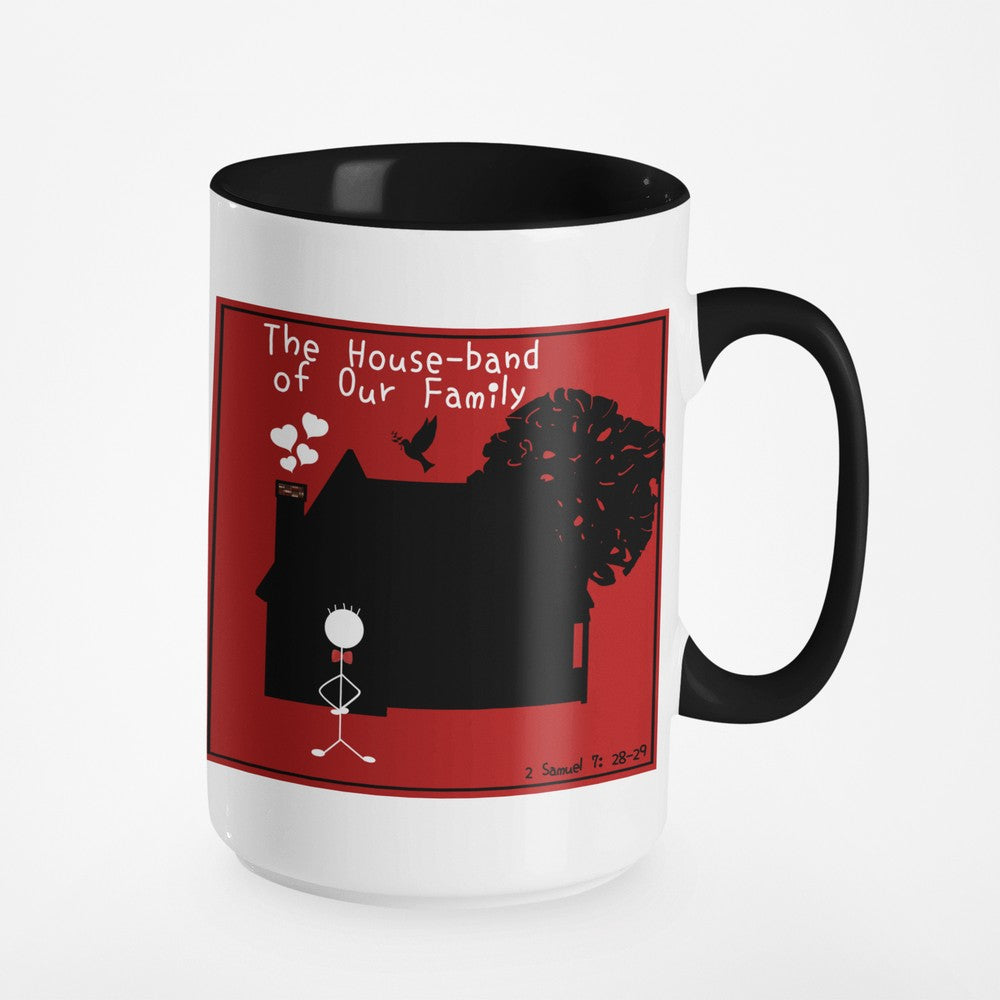 English || His and Her Family-Band 2-Piece Mug Set