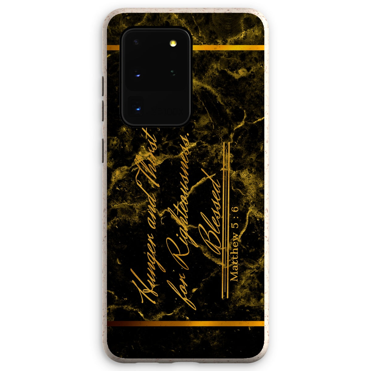 Hunger and Thirst for Righteousness || Matthew 5:6 Eco Phone Case