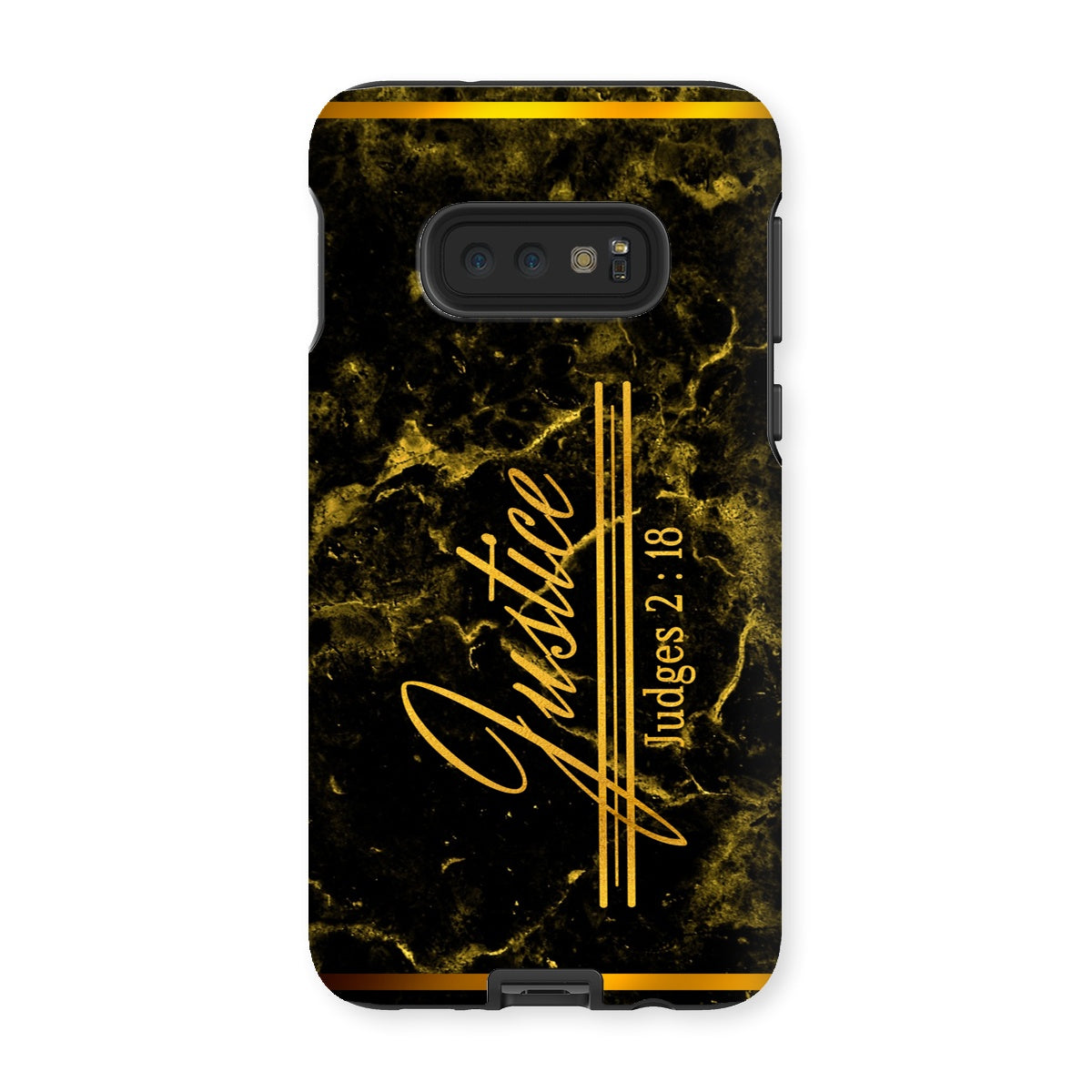 Justice || Judges 2:18 Tough Phone Case
