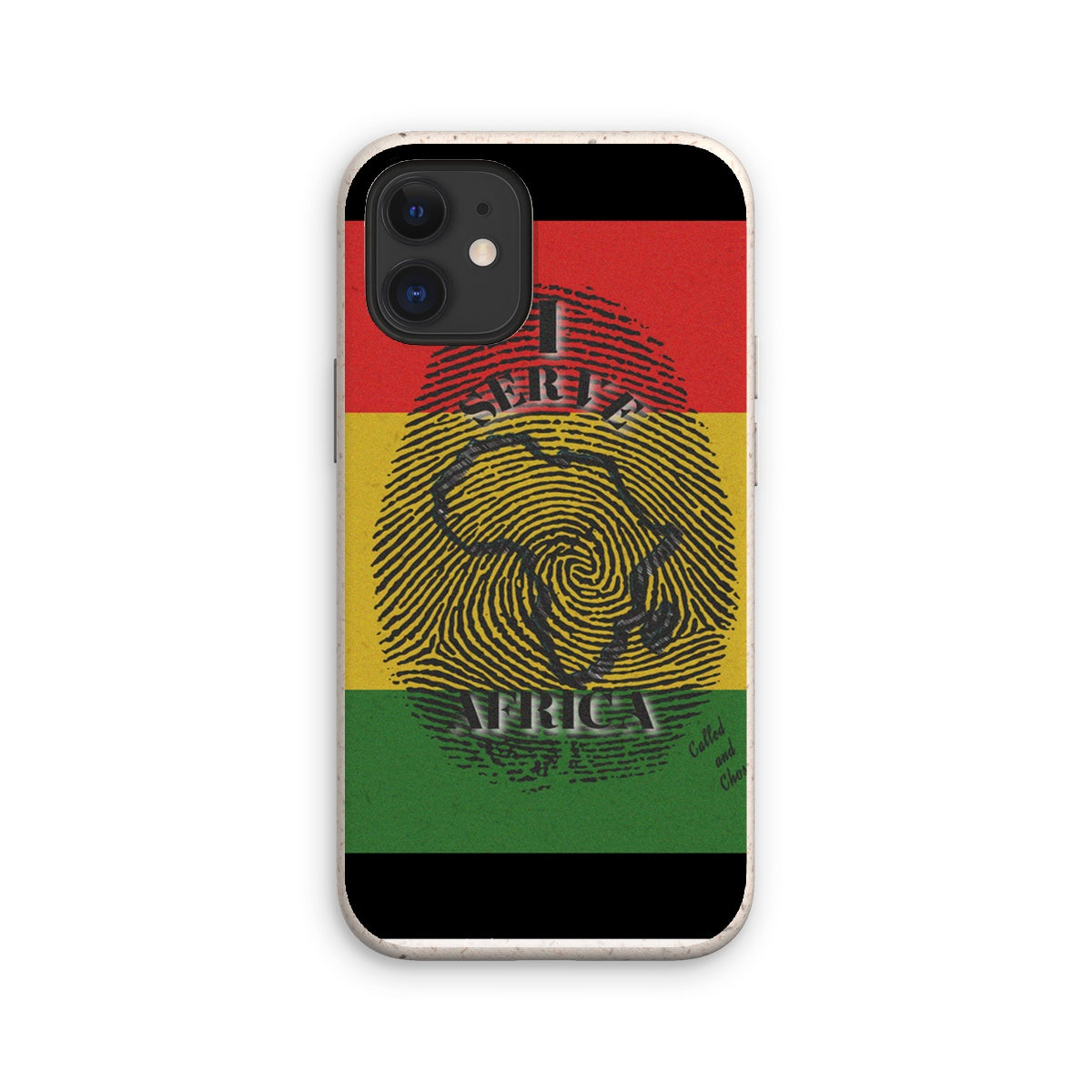 I Serve Africa Fingerprint Eco Phone Case