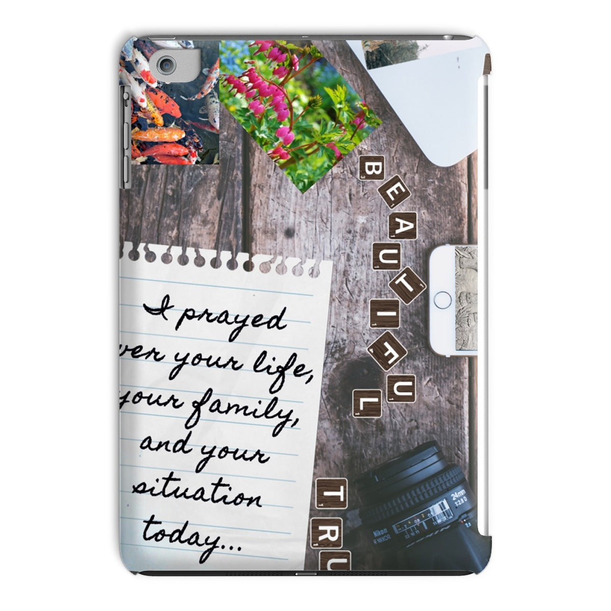 I Prayed For You Tablet Cases