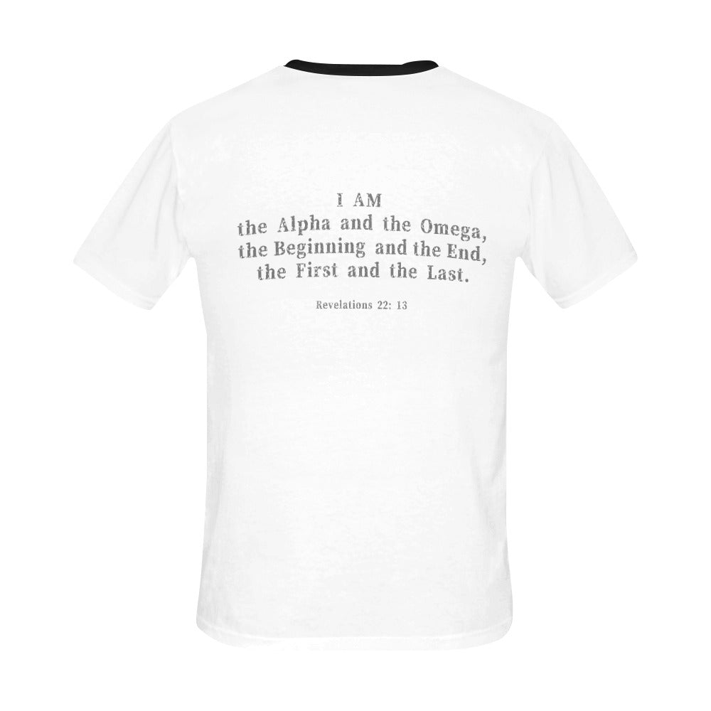 Adult Unisex Revelation 22:13 D.H.W. Jersey Tee