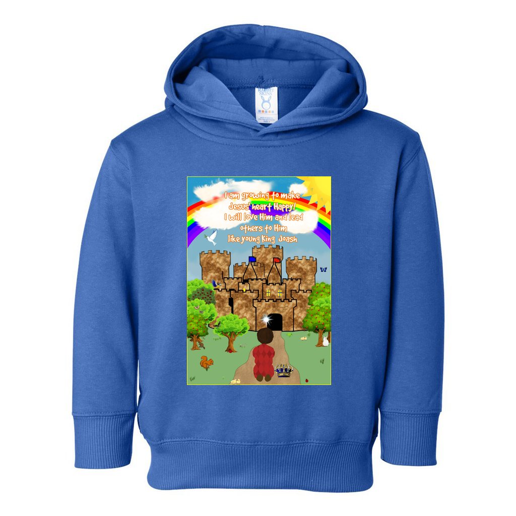 Making Jesus Merry Like King Joash Boy's Toddler Hoodie
