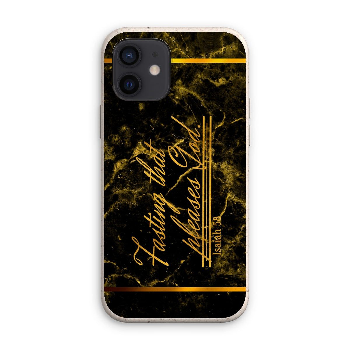 Fasting that Pleases God || Isaiah 58 Eco Phone Case
