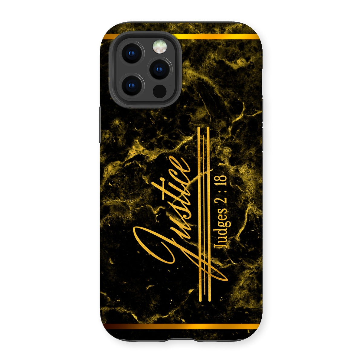Justice || Judges 2:18 Tough Phone Case