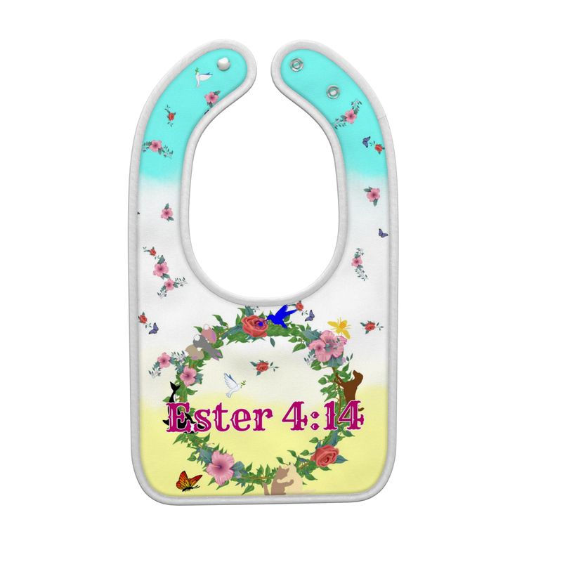 Spanish || Born For This Time Baby Girl’s 3-Piece Bib Set