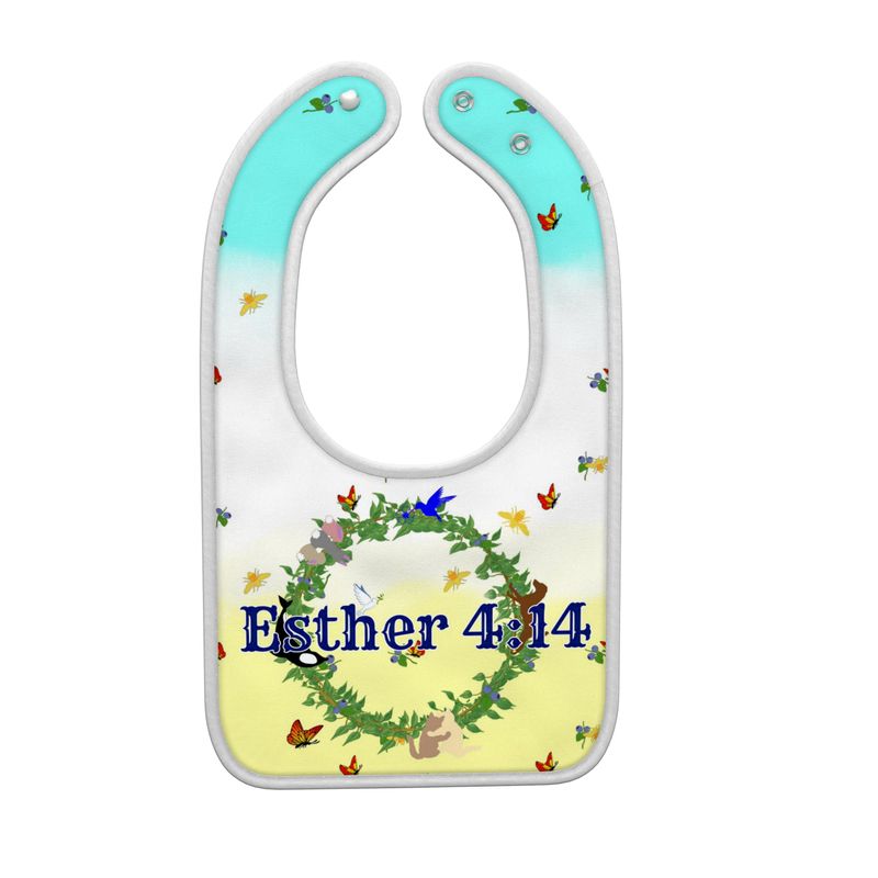 French || Born For This Time Baby Boy’s 3-Piece Bib Set