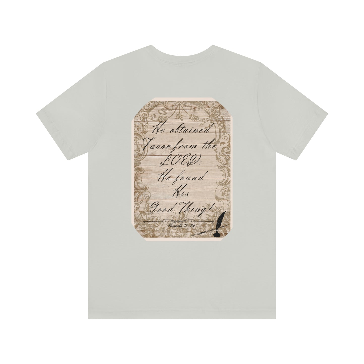 Mama's Vintage Proverbs 18:22 Jersey Tee