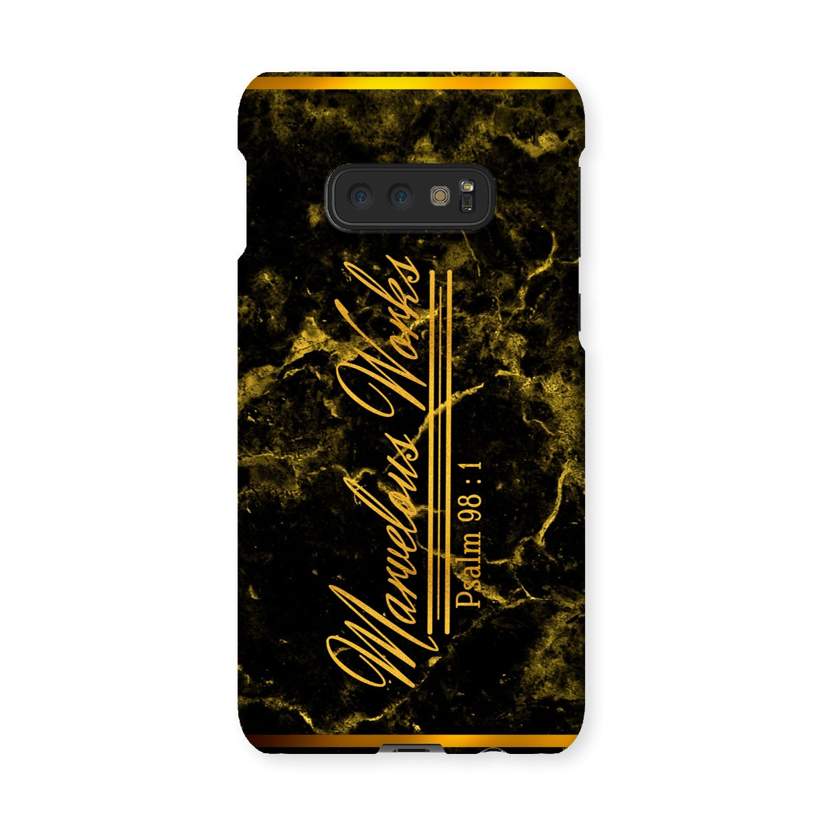 Marvelous Works || Psalm 98 Snap Phone Case