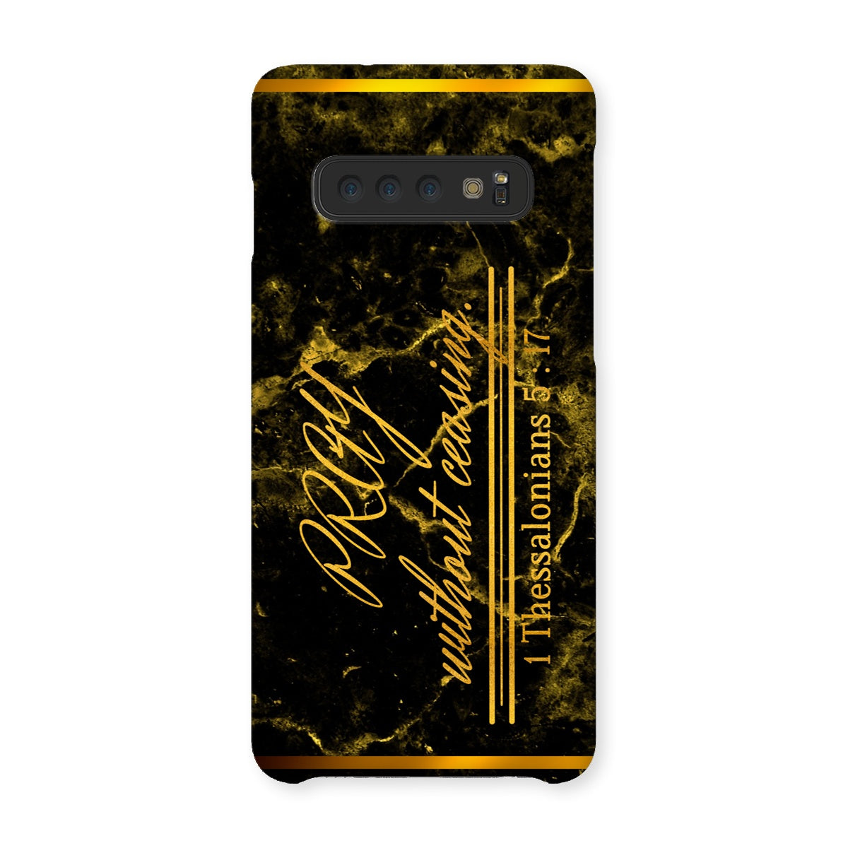 Pray Without Ceasing || 1 Thess 5:17 Snap Phone Case
