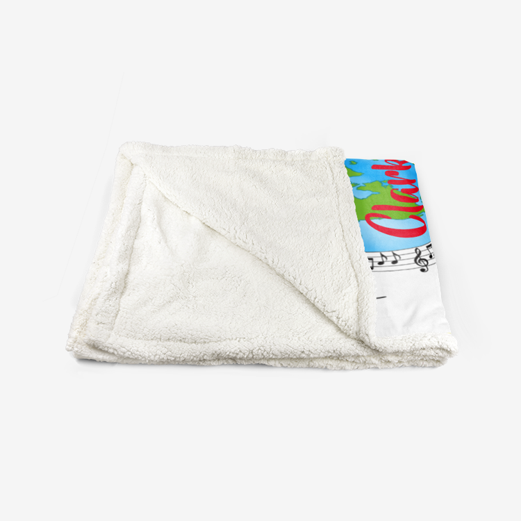 English || God's Got Our Family Sing-along Family Plush Blanket