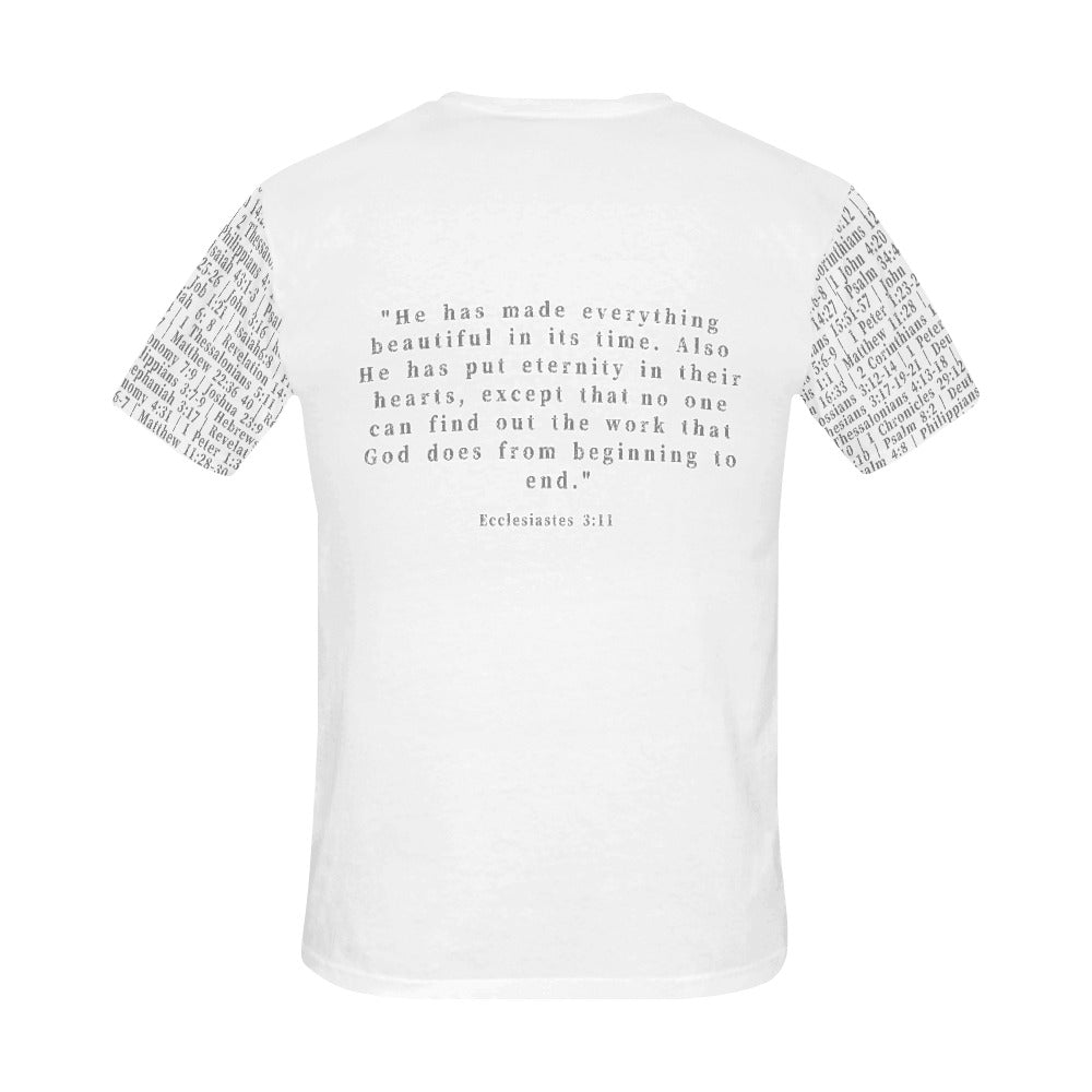 Adult Unisex Ecclesiastes 3:11 D.H.W. Jersey Tee