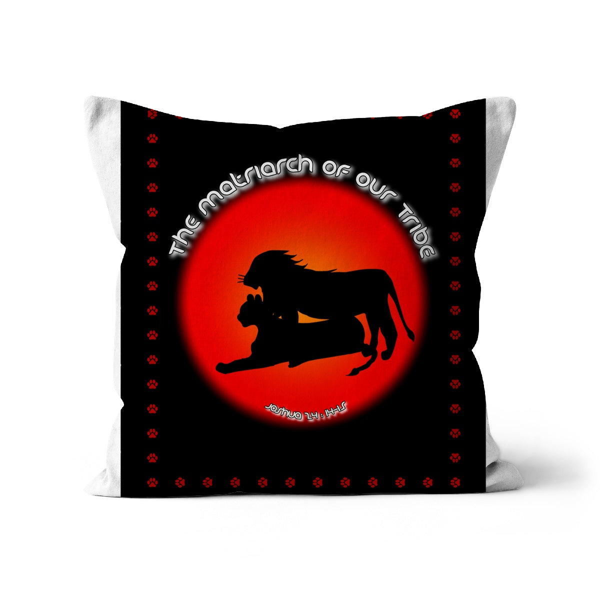 English || Mama's Tribe Family Cushion