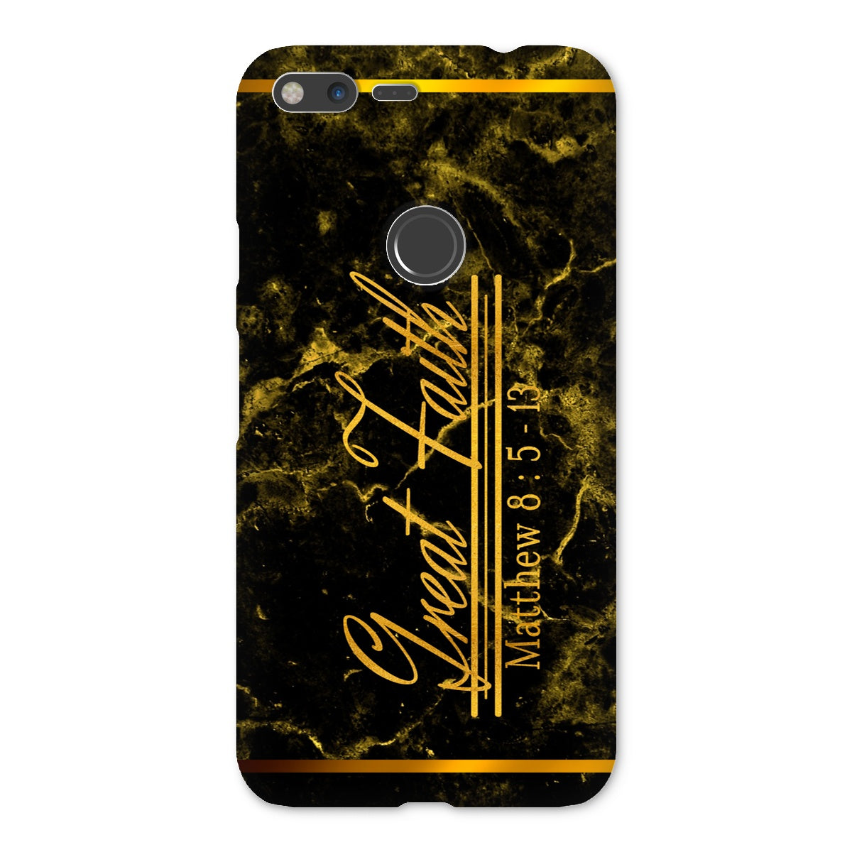 Great Faith || Matthew 8:5-13 Snap Phone Case